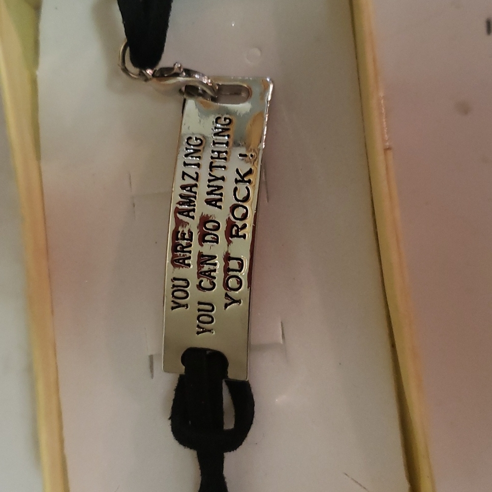 Inspirational bracelet